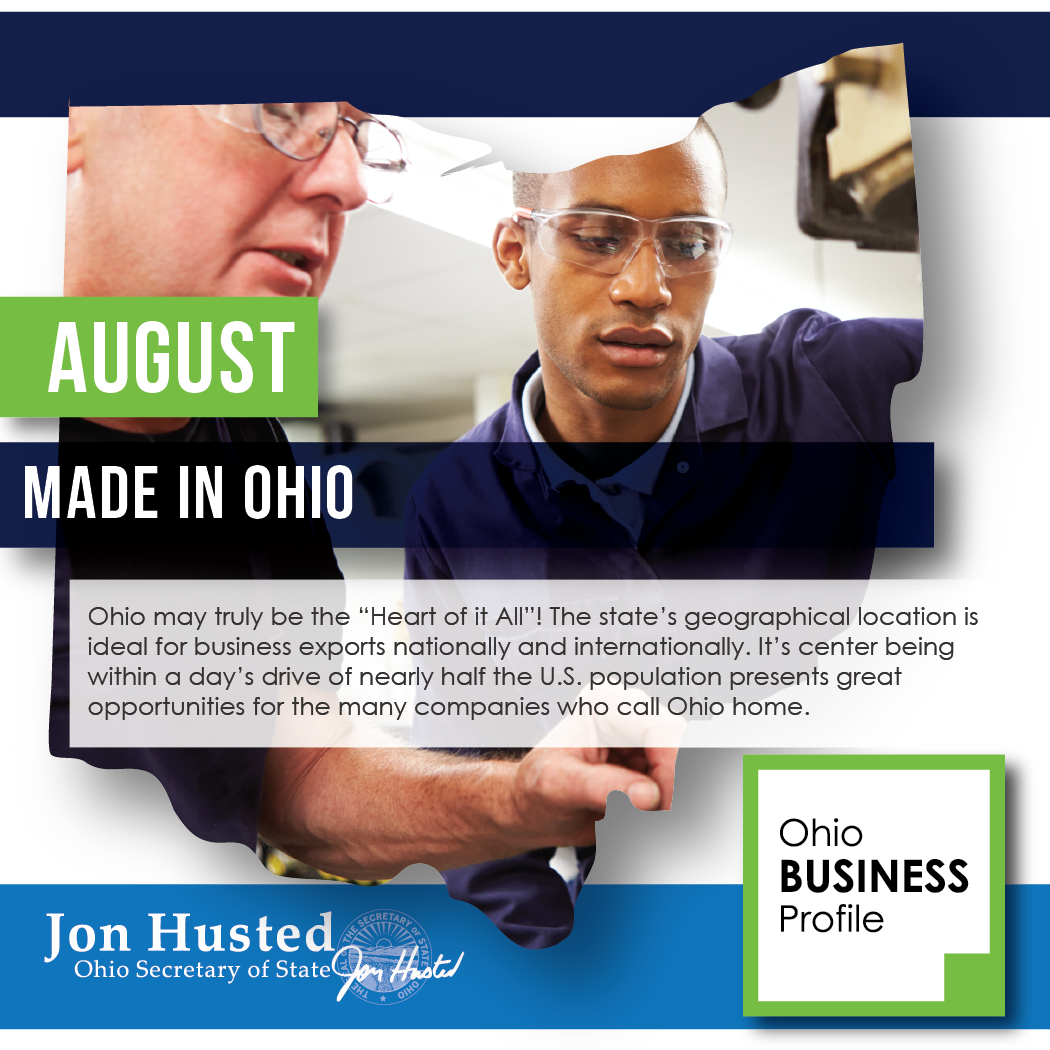 Reel Grip Featured in Ohio Secretary of State's Profiles of Ohio Businesses