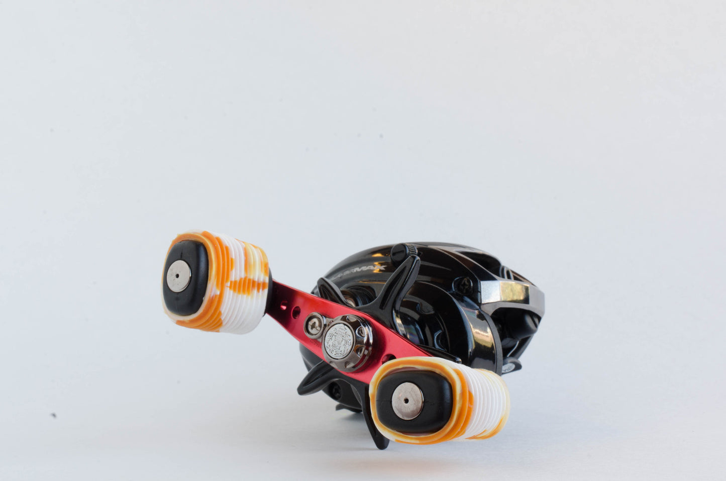 Reel Grip - Metallic Orange/White