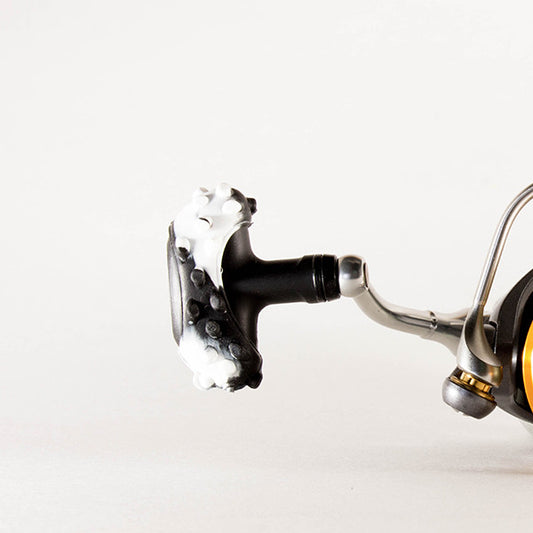 Reel Grip T - Nubbed Black/White