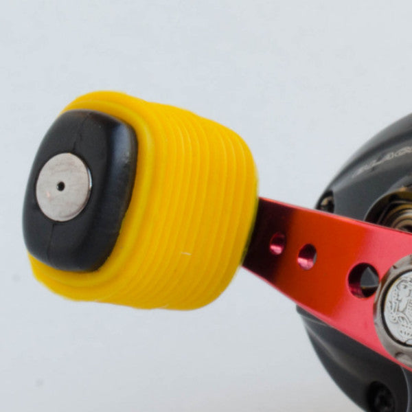 baitcast reel handle grips Yellow